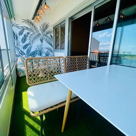 公寓 Cap D'agde T2 4-6 Personnes Mezzanine Vue Piscine Wifi 阿格德