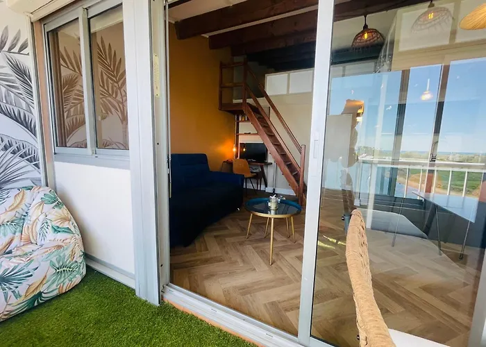 Appartamento Cap D'agde T2 4-6 Personnes Mezzanine Vue Piscine Wifi Agde